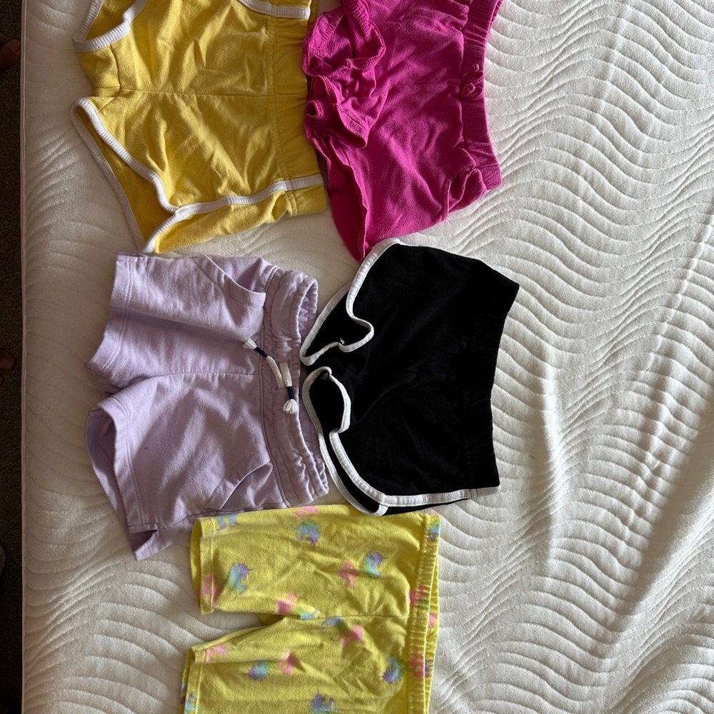 Colorful Summer Kids' Shorts Set